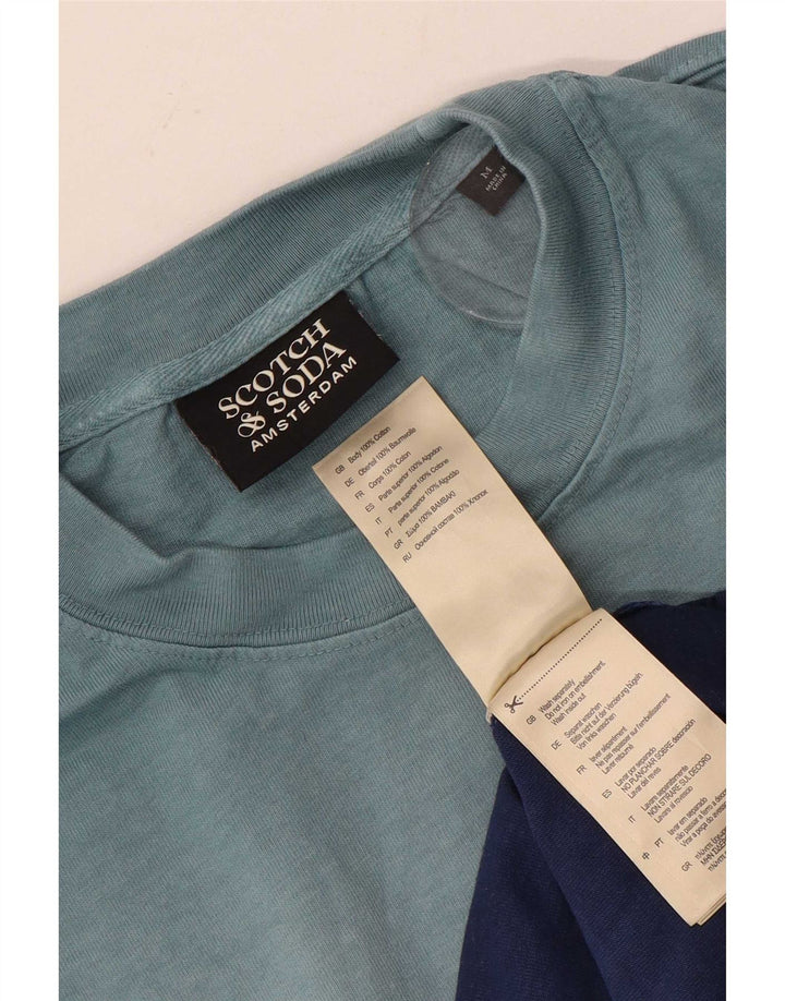 Scotch & Soda muška majica kratkih rukava Srednji raznobojni Tie Dye pamuk