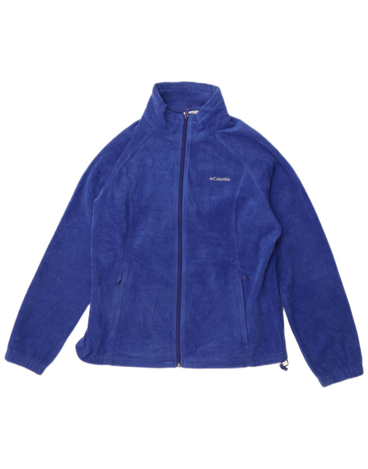 COLUMBIA ženska jakna od flisa UK 18 XL plavi poliester