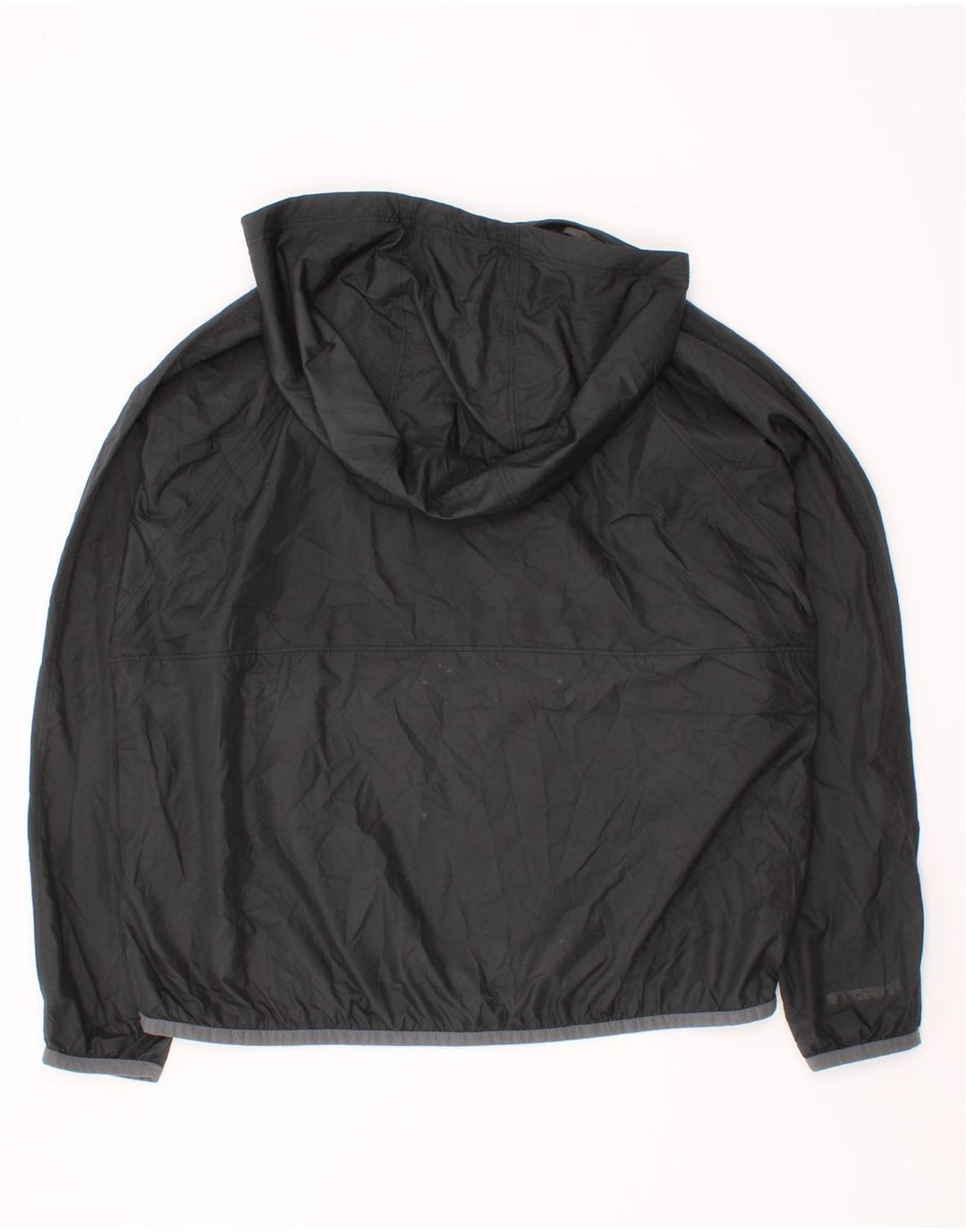 Under Armour Boys Anorak kišna jakna s kapuljačom 7-8 godina Mala crna poliesterska