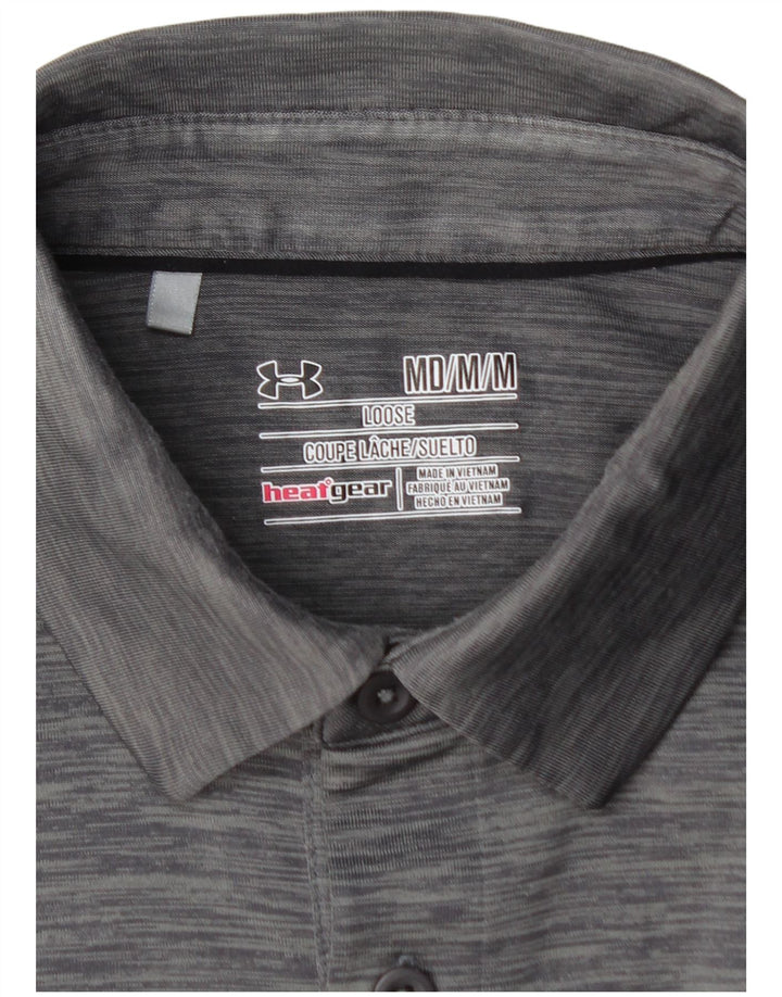 UNDER ARMOUR muška polo majica Heat Gear srednje sive pruge