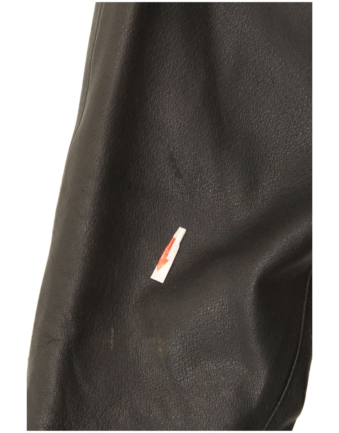 Vintage ženska prevelika kožna jakna IT 48 2XL crna koža