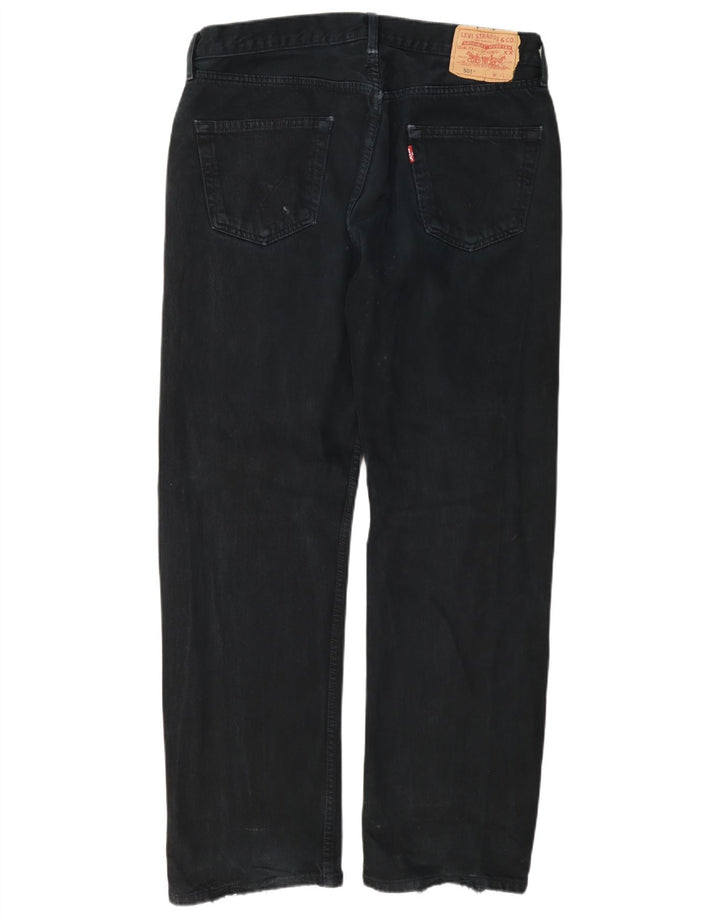 Levi's muške 501 ravne traperice W34 L32 tamnoplave