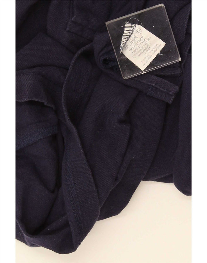 Reebok muška polo majica dugih rukava Srednje tamnoplavi pamuk