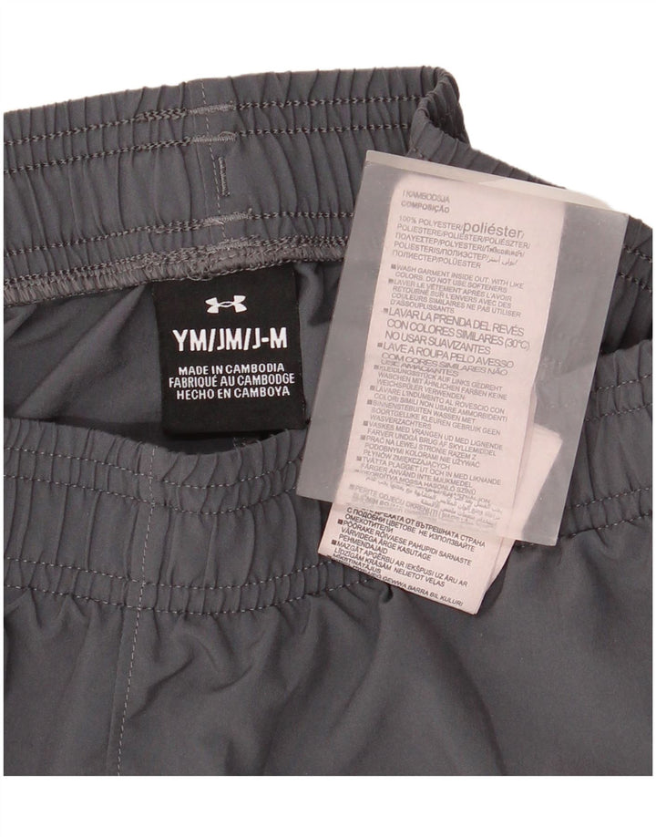 Under Armour Sportske kratke hlače za dječake 9-10 godina srednje sive boje od poliestera