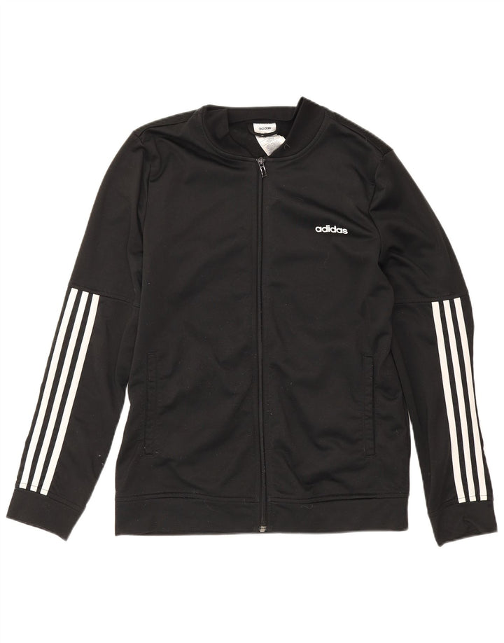 Adidas ženska gornja jakna trenirke UK 16/18 veliki crni poliester