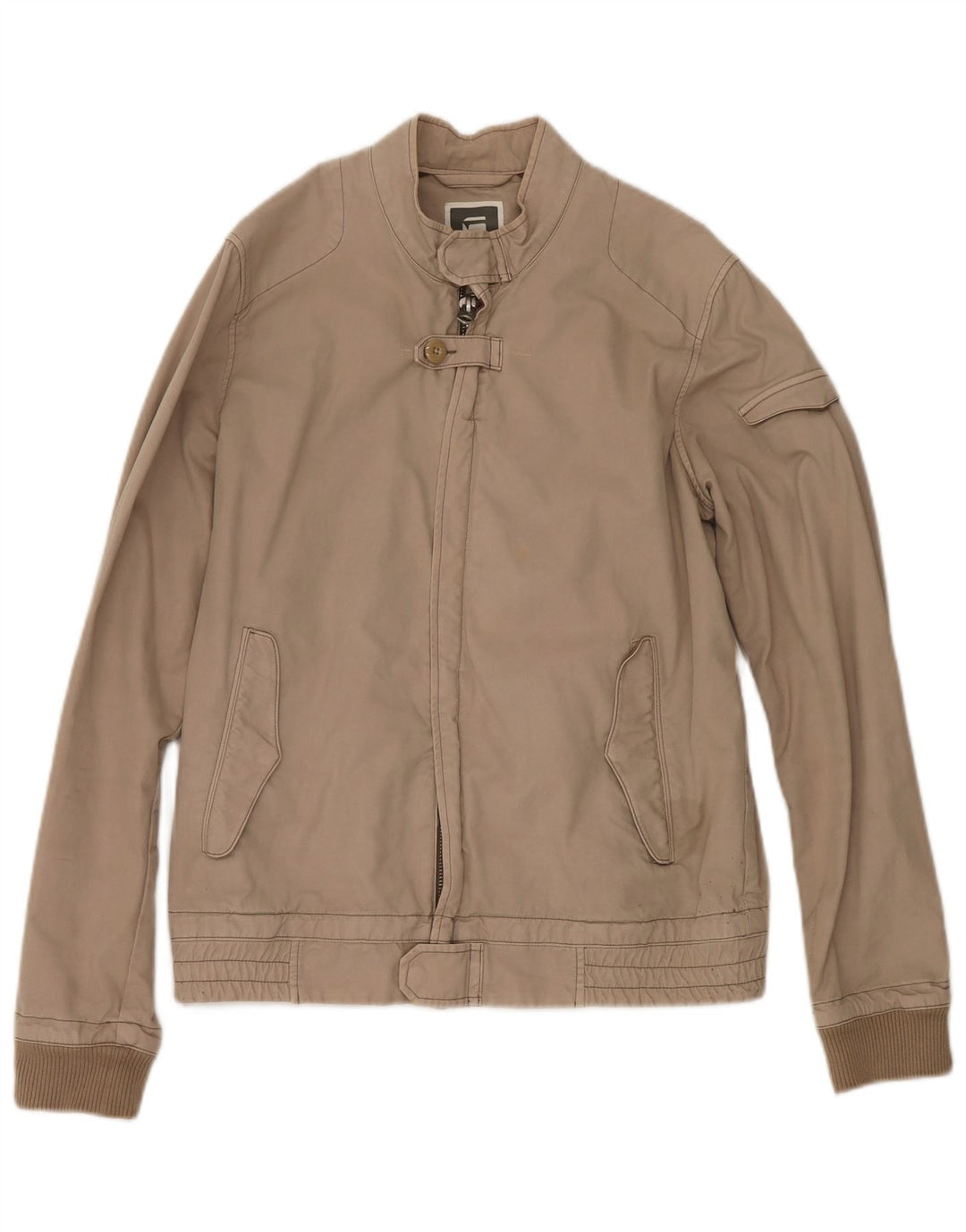 G-Star muška bomber jakna UK 40 Large Beige Cotton