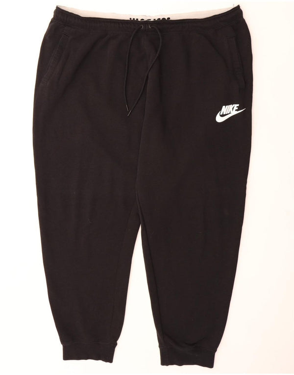 NIKE Muška trenirka Hlače Joggers 3XL crni pamuk