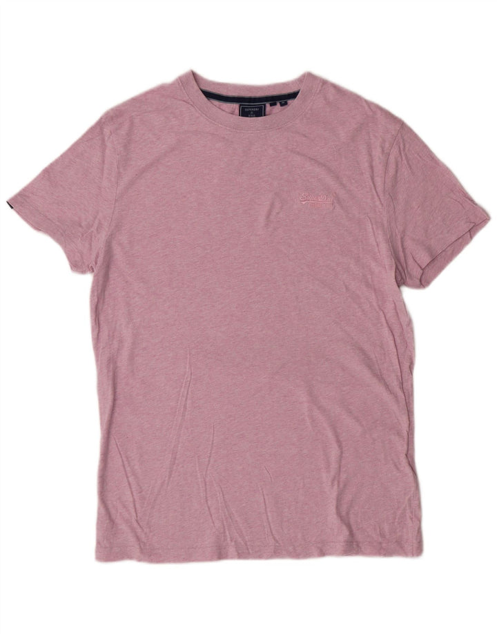 SUPERDRY muška majica kratkih rukava Srednje ružičasti pamuk