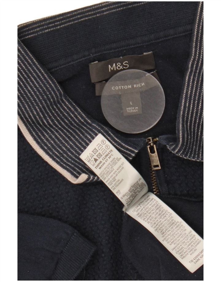 Marks & Spencer muška polo majica velika tamnoplava pamuk