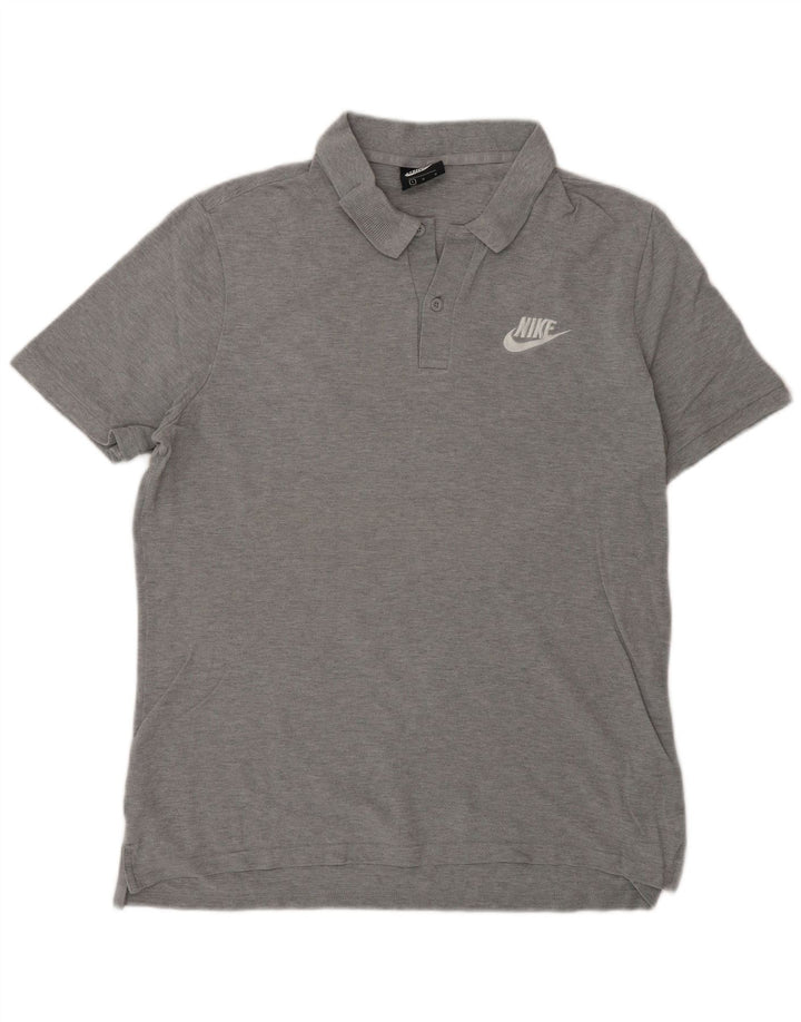 Nike muška polo majica veliki sivi flekasti pamuk