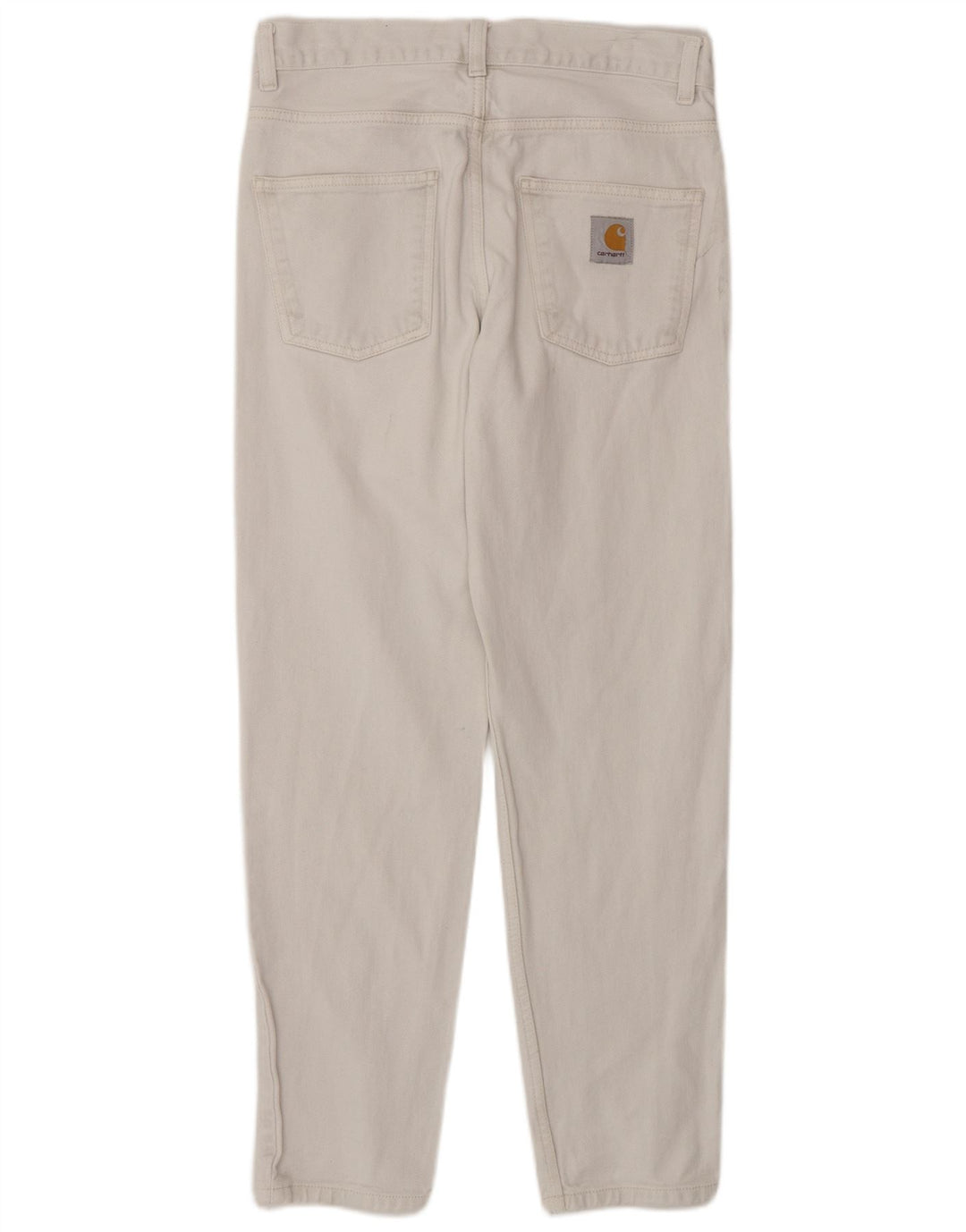 Carhartt Muške uske traperice W28 L28 Bijeli pamuk
