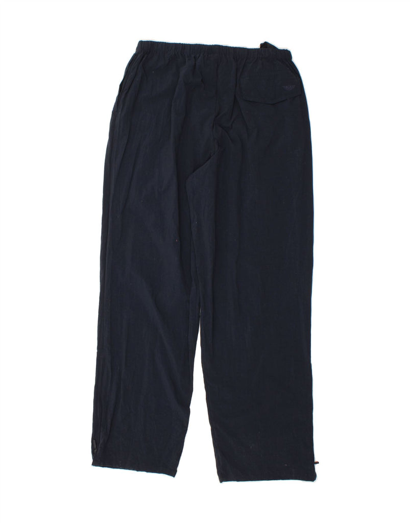 DOCKERS Mens Golf Straight Casual Trousers XL W39 L31 Navy Blue Nylon Vintage Dockers and Second-Hand Dockers from Messina Hembry 