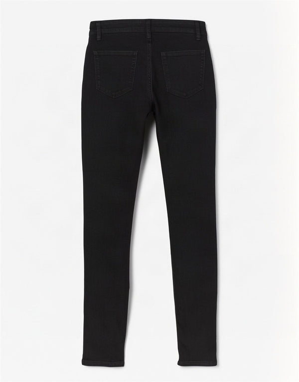 Topshop ženske super uske traperice Joni W26 L30 crni pamuk