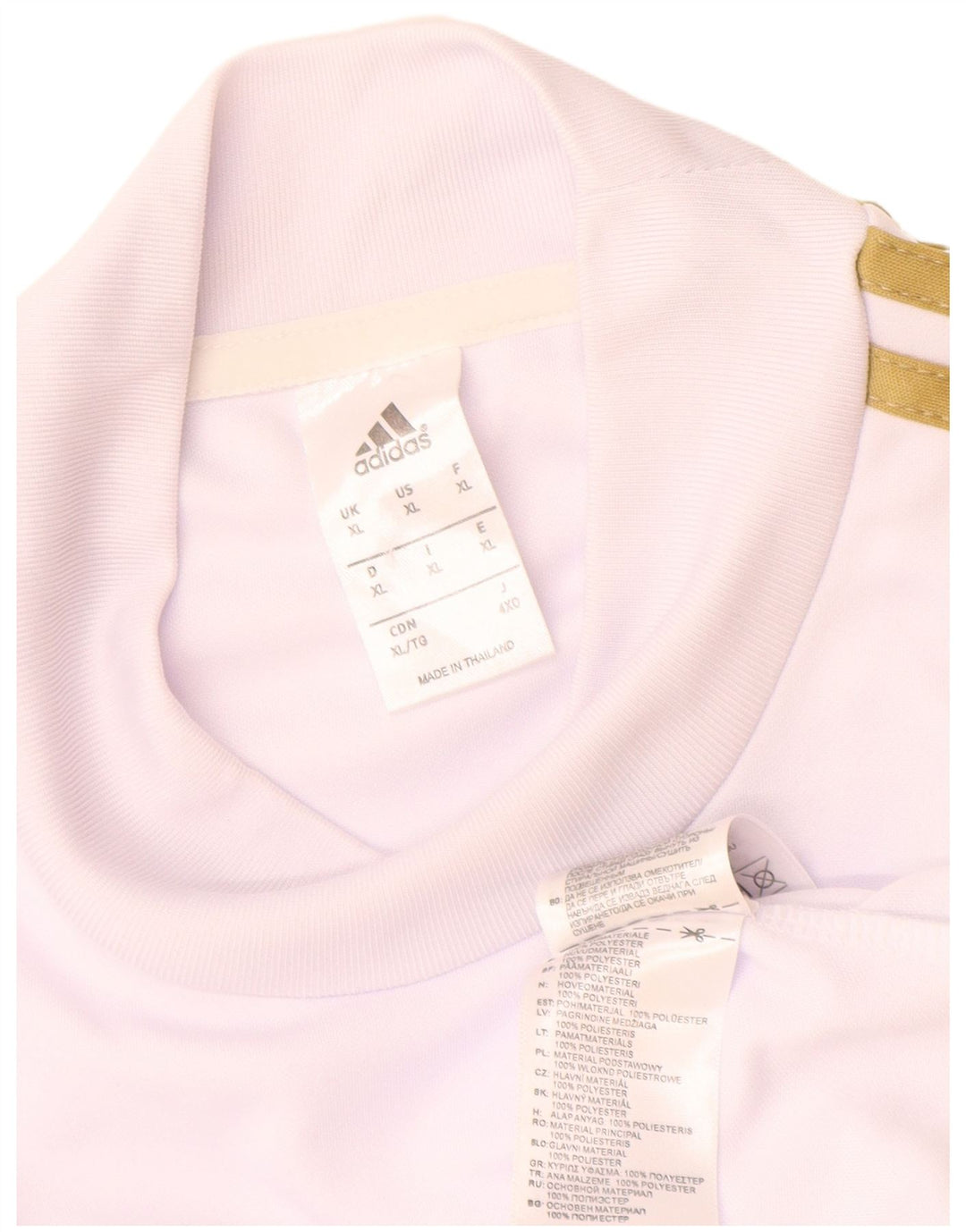 Adidas muška majica dugih rukava Real Madrid XL bijeli poliester