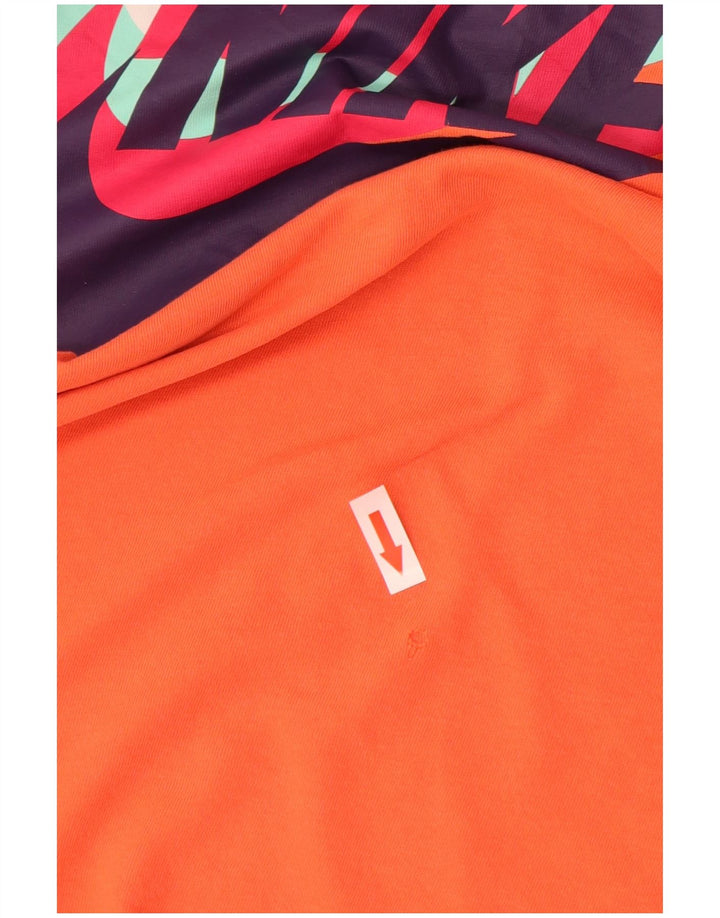 Nike muška majica s grafičkim motivima, veliki narančasti pamuk