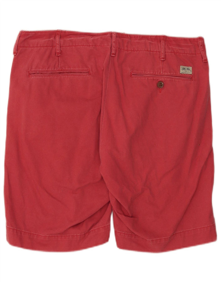 Ralph Lauren muške kratke hlače Denizen Chino W32 Srednje crveni pamuk