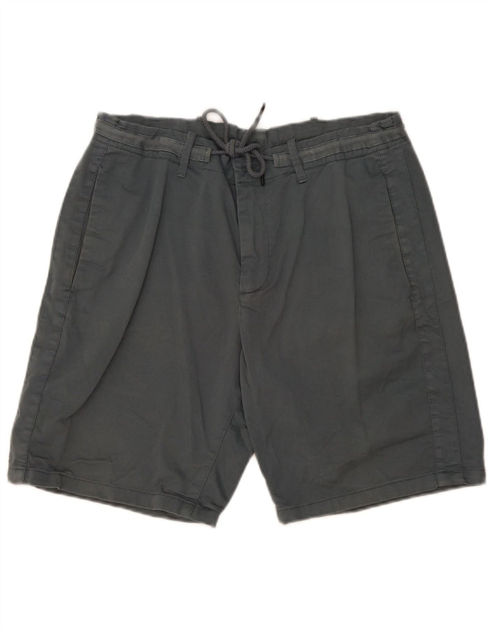 Zara muške chino kratke hlače EU 44 Large W34 sivi pamuk