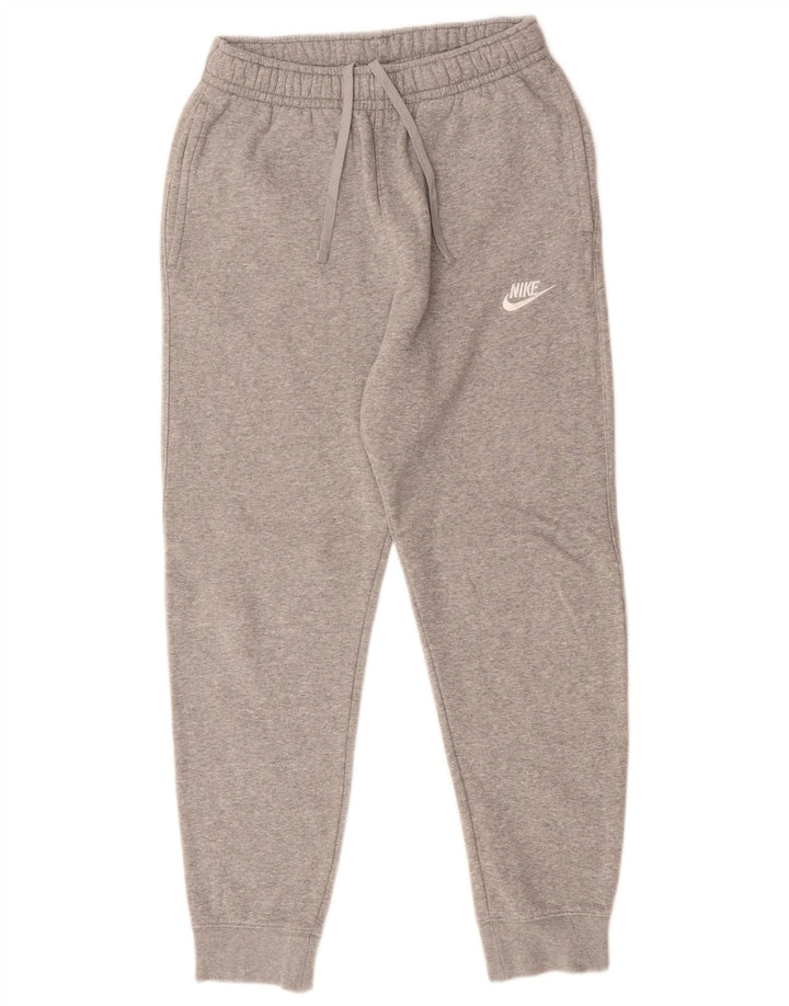 NIKE Ženska trenirka Hlače Joggers UK 10 Mali sivi pamuk