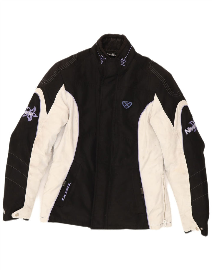 Ixon ženska jakna Nirvana Graphic Racer UK 10 Small Black Colourblock