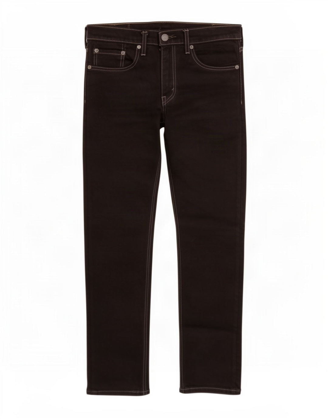 Levi's ženske uske traperice W31 L30 crni pamuk