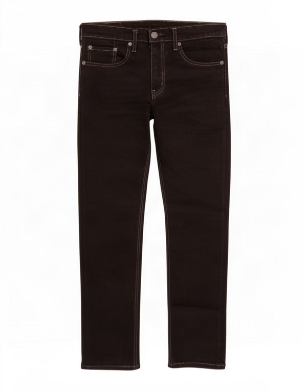 Levi's ženske uske traperice W31 L30 crni pamuk