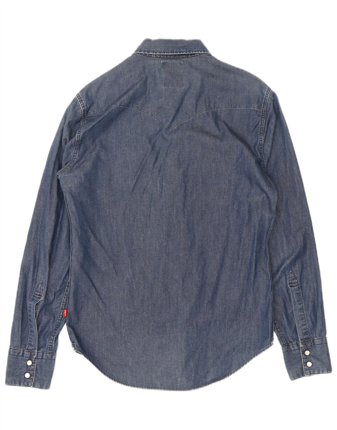 Levi's muška uska traper košulja, mala tamnoplava pamučna