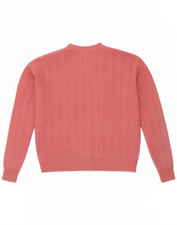 Marks & Spencer ženski preveliki džemper UK 10 Small Pink
