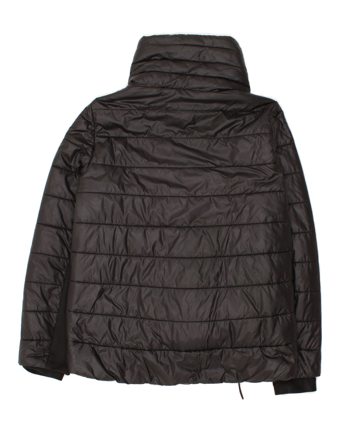 CALVIN KLEIN Womens Padded Jacket UK 12 Medium Black Polyamide Vintage Calvin Klein and Second-Hand Calvin Klein from Messina Hembry 