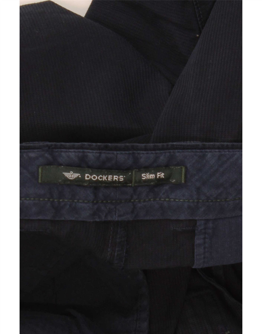 Dockers muške uske chino kratke hlače W30 srednje tamnoplave