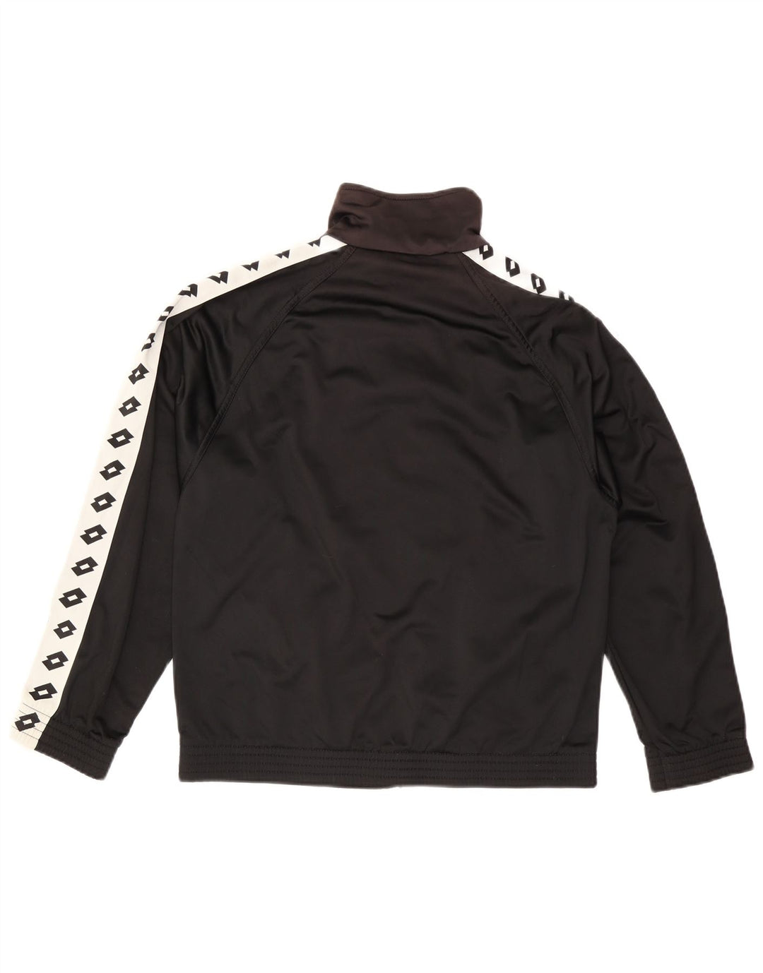 LOTTO muška gornja jakna s grafičkim motivima, mala crna poliesterska boja