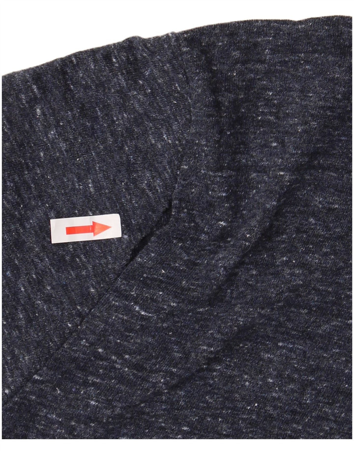 SUPERDRY muška majica kratkih rukava s grafičkim motivima, srednji tamnoplavi flekasti pamuk