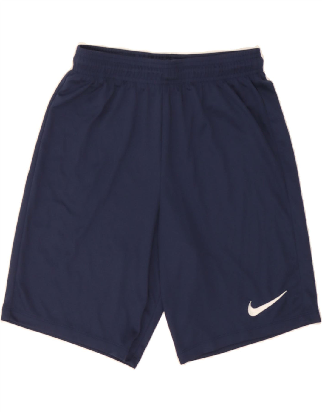 NIKE Mens Dri Fit Sport Shorts Small  Navy Blue Polyester Vintage Nike and Second-Hand Nike from Messina Hembry 