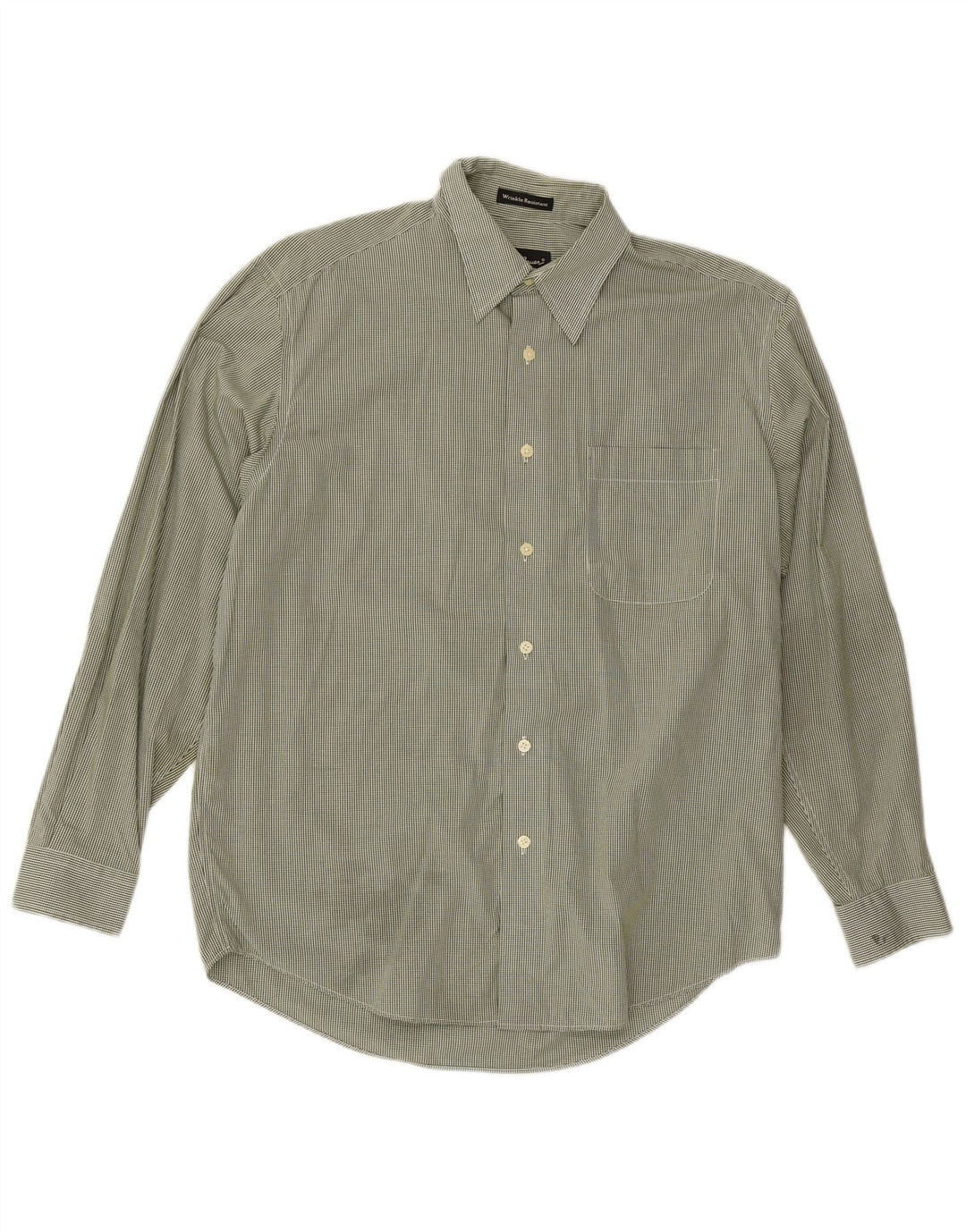 Eddie Bauer muška košulja srednje zelene pamučne boje gingham Classic