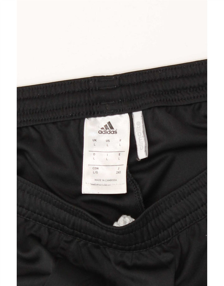 Adidas muške sportske kratke hlače Climalite veliki crni poliester u boji