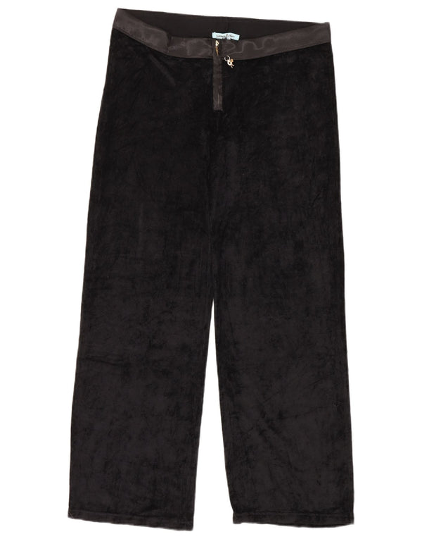 Guess By Marciano Ženske ležerne hlače visokog struka IT 48 XL W26 L32 Crne