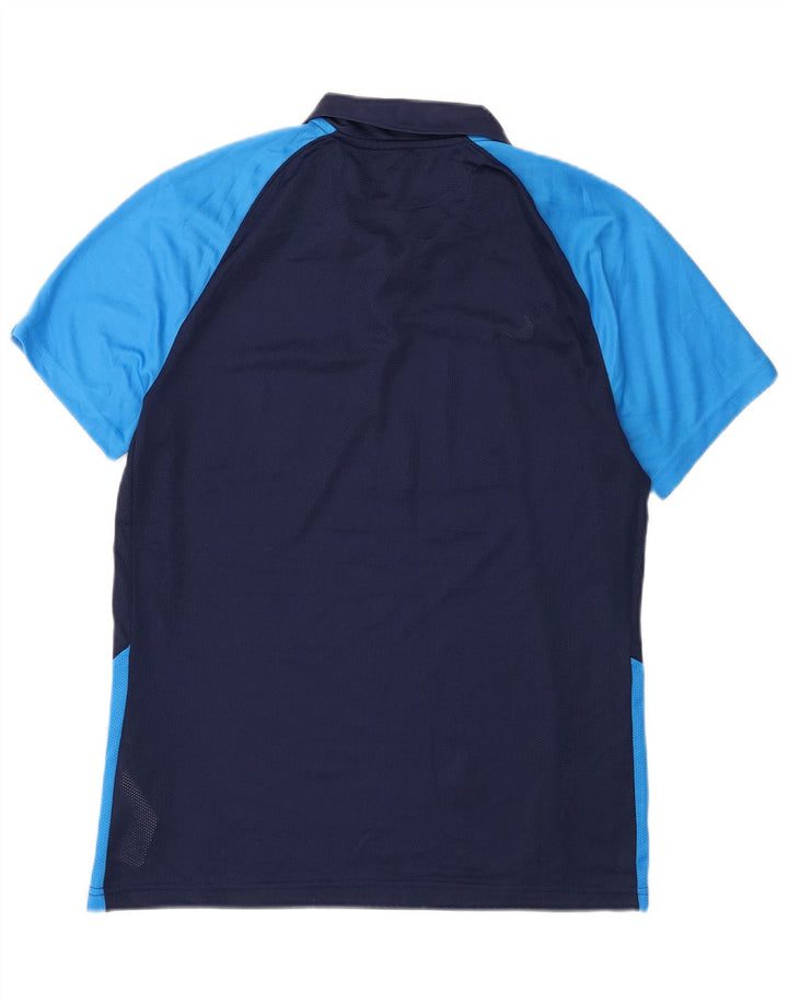 Nike muška Dri Fit polo majica srednje tamnoplave poliesterske boje