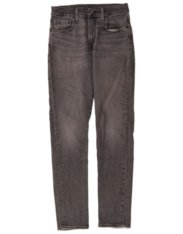 Levi's muške 512 uske sužene traperice W29 L32 sivi pamuk