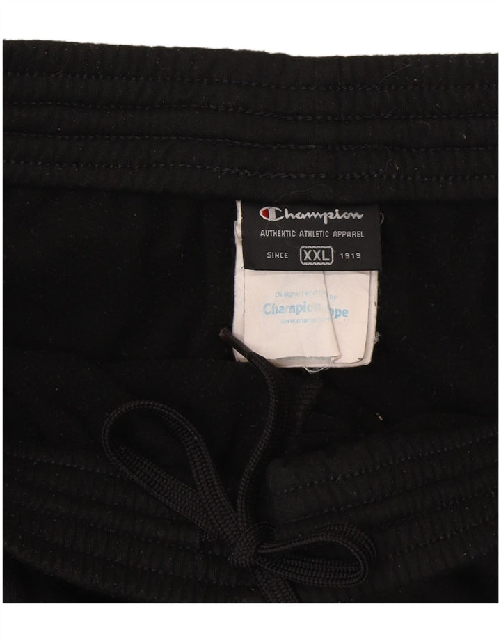 Champion muške hlače za trenirku 2XL crni poliester