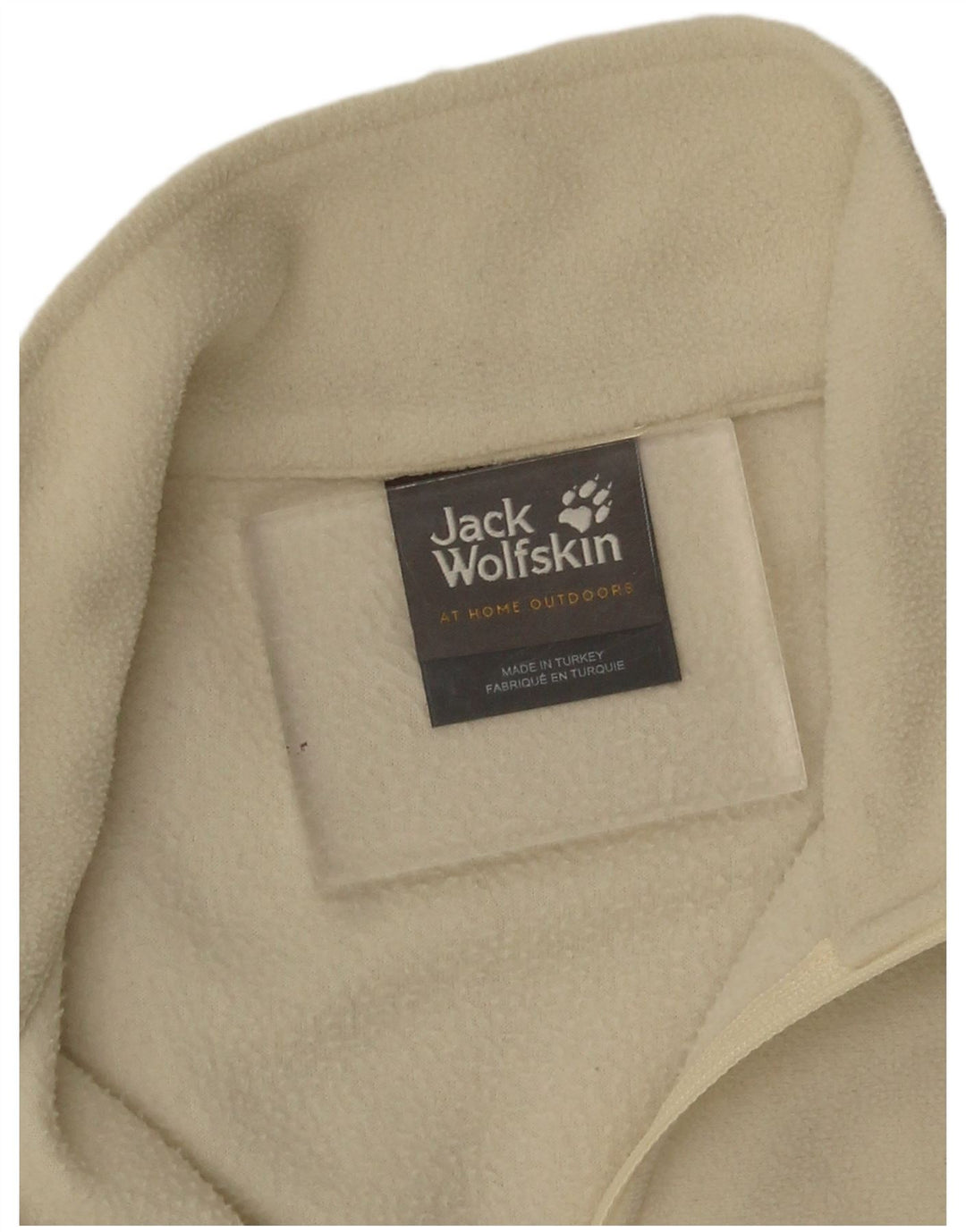 Jack Wolfskin Ženski džemper od flisa s patentnim zatvaračem UK 12 srednje bež poliester