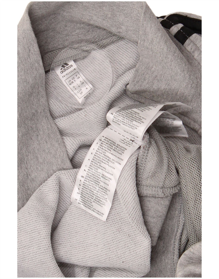 ADIDAS muška trenirka gornja jakna UK 36/38 mali sivi flekasti pamuk
