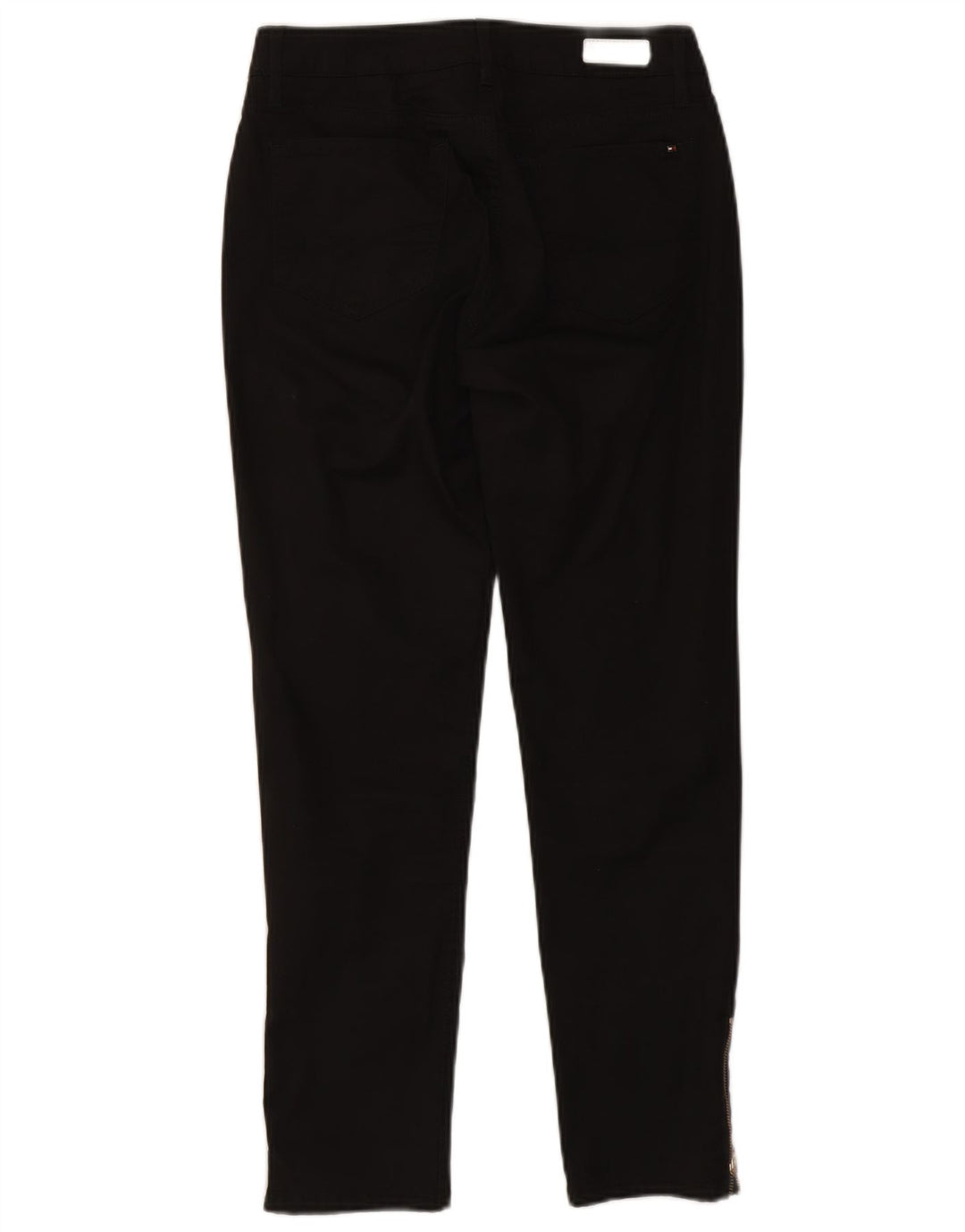TOMMY HILFIGER Ženske Milan RW ležerne hlače US 6 srednje W28 L27 crne