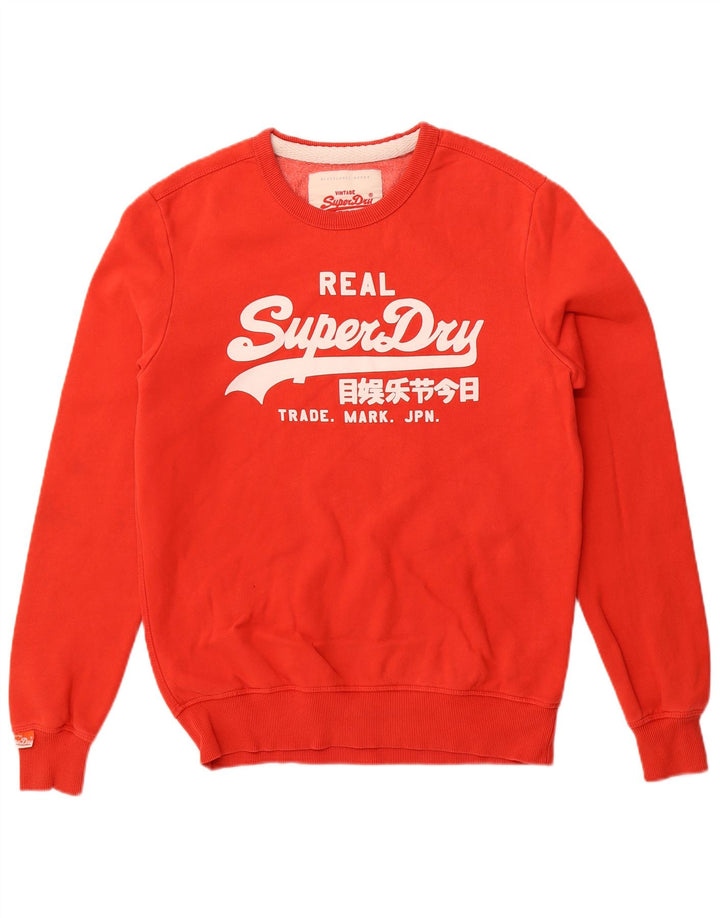 SUPERDRY muška majica s motivima, veliki crveni pamuk