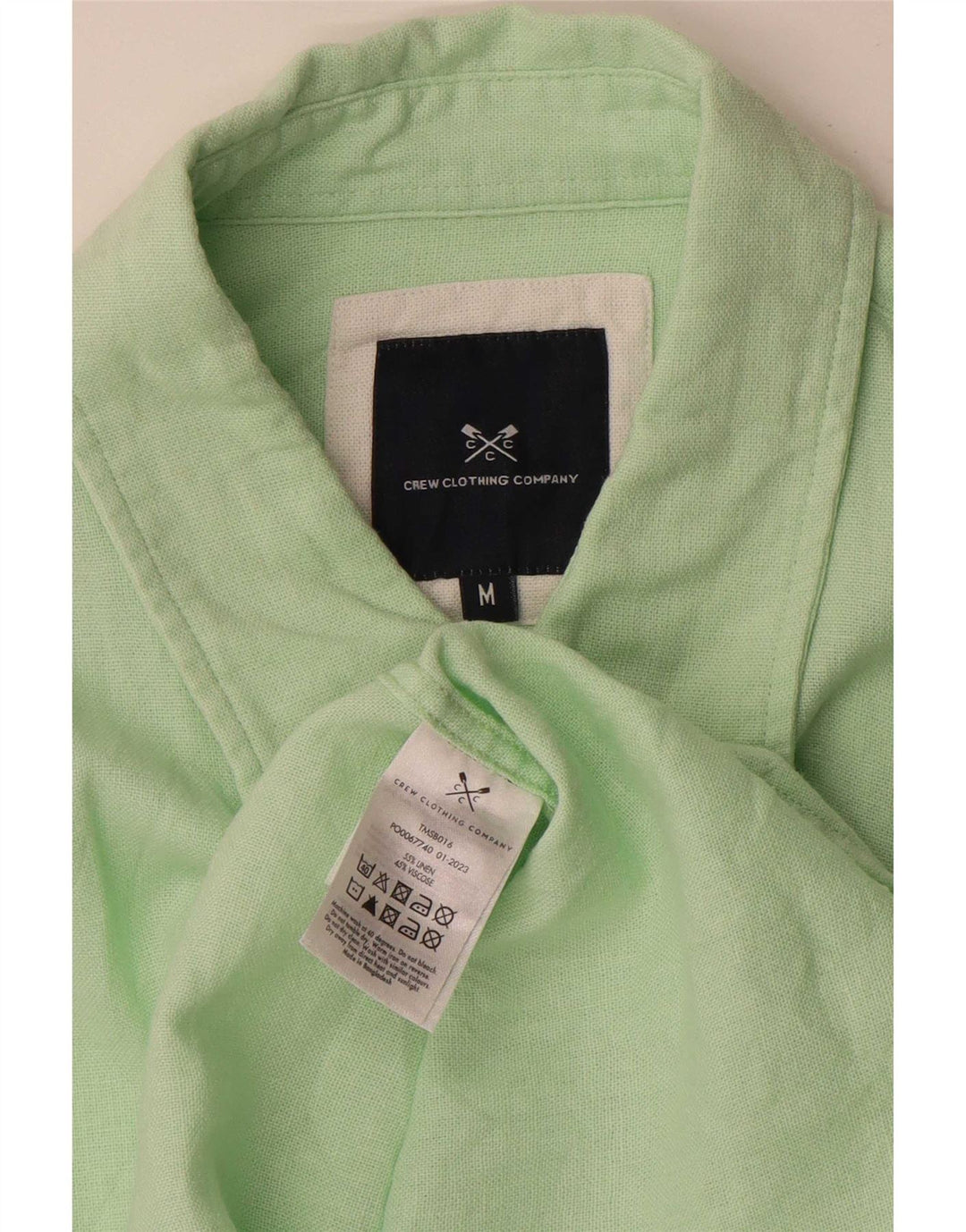 Crew Clothing Muška košulja srednje zelene boje