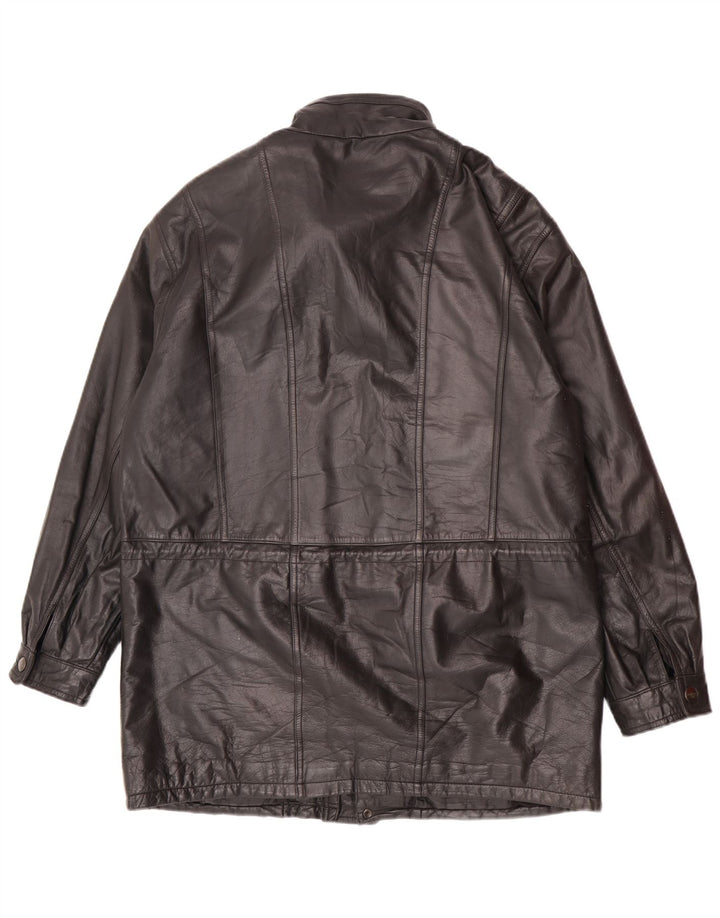 WESTBURY muška kožna jakna IT 52 XL crna koža