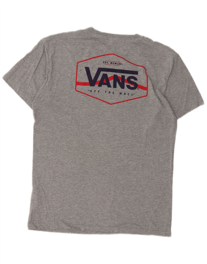 Vans muška klasična majica kratkih rukava, srednje sivi flekasti pamuk