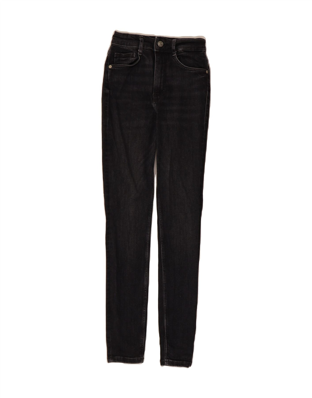 ZARA Womens Skinny Jeans W26 L28  Grey Vintage Zara and Second-Hand Zara from Messina Hembry 