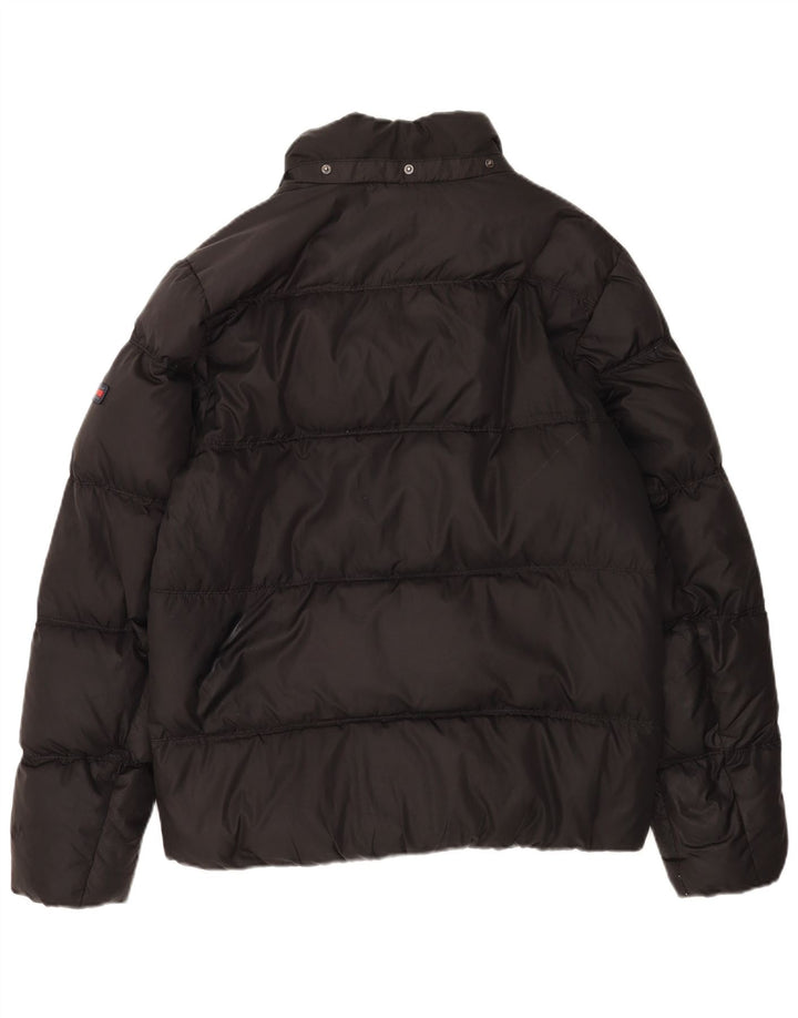 Tommy Hilfiger muška podstavljena jakna UK 42 XL crni poliester