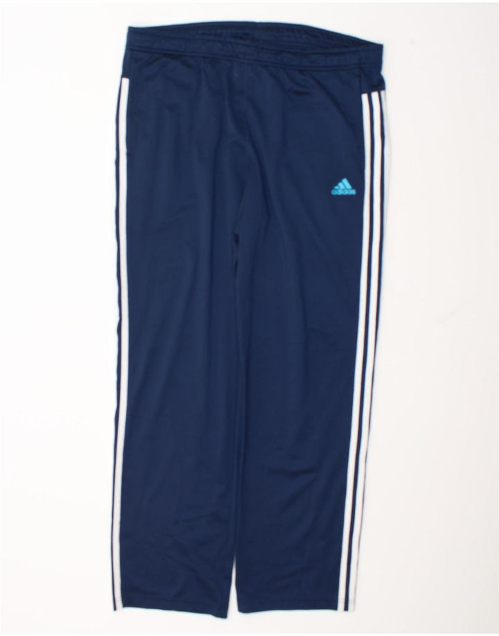 Adidas muške hlače za trenirku, velike tamnoplave poliesterske hlače