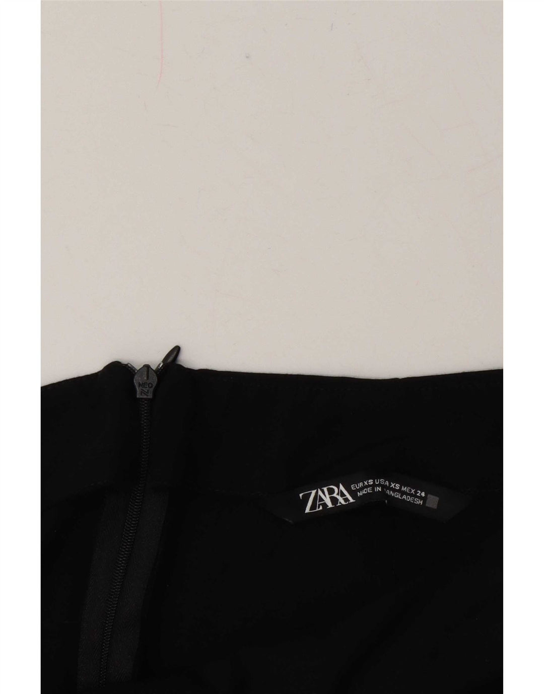 Zara ženska midi suknja XS W24 crna