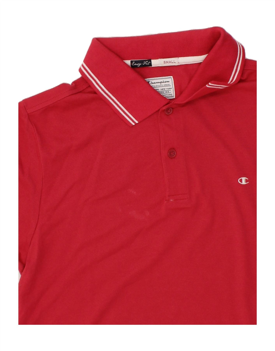 CHAMPION Mens Easy Fit Polo Shirt Small Pink Vintage Champion and Second-Hand Champion from Messina Hembry 